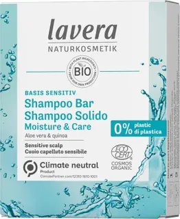 lavera Basis Sensitiv Shampoo Bar palashampoo 50g