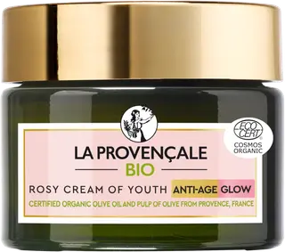 La Provençale Bio Rosy Cream of Youth Anti-Age Glow päivävoide 50 ml