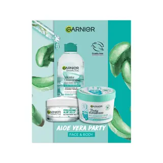 Garnier Fructis Hair Food Watermelon lahjapakkaus - shampoo 350ml ja hiusnaamio 390ml