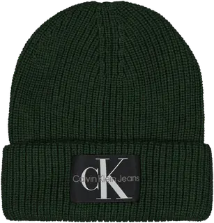 Calvin Klein Jeans Monologo patch beanie pipo