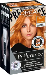 L'Oréal Paris Préférence Vivid Colours Copper intensiivinen kestoväri 1kpl