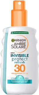 Garnier Ambre Solaire Invisible Protect Refresh aurinkosuojasuihke SK30 200 ml