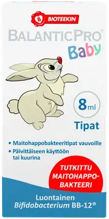Bioteekki BalanticPro Baby Tipat maitohappobakteerivalmiste 8 ml