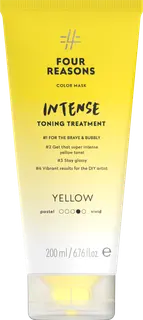 Four Reasons Color Mask Intense Toning Treatment Yellow sävyttävä tehohoito 200 ml