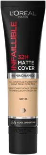 L'Oréal Paris Infaillible 24H Matte Cover 155 Natural Rose meikkivoide 30ml