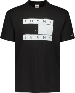 Tommy Jeans  clsc spray flag t-paita