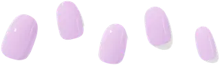 Dashing Diva Glaze Semi Cured Solid Color Gel Nail Strips Creamy Lilac geelikynsitarrat 32 kpl