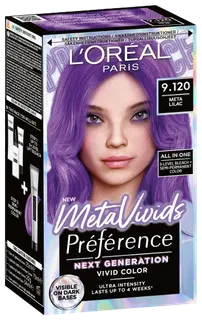 L'Oréal Paris Préférence Metavivids Lilac 9.120 vaalennus ja sävyte 1kpl