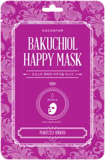 KOCOSTAR Bakuchiol Happy Mask kangasnaamio 1 kpl