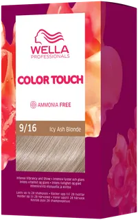 Wella Professionals Color Touch  Pure Naturals Icy Ash Blonde 9/16  kotiväri 130 ml