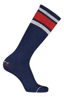 Tommy Jeans Knee-high 1P Sport Stripe -sukat