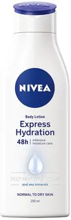 NIVEA 250ml Express Hydration Body Lotion -vartalovoide
