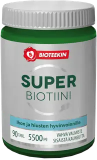 Bioteekin Super Biotiini ravintolisä 90 tabl.