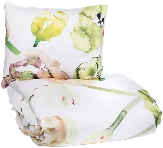 Pentik Lilia pussilakanasetti 150x210 cm + 50x60 cm vaaleanvihreä