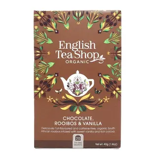 English Tea Shop luomuhauduke rooibos suklaa-vanilja 20pss 40g