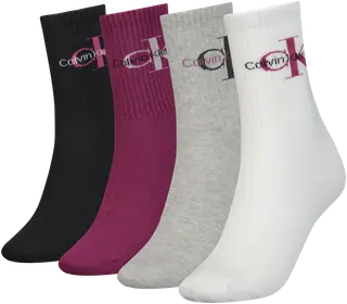 Calvin Klein Jeans 4-pack sukkalahjapakkaus, One size