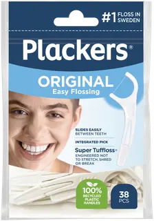 Plackers Original hammaslankain 38kpl