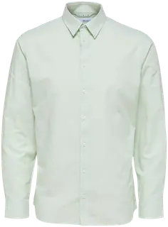 SELECTED HOMME Slhslimnew-linen shirt ls kauluspaita