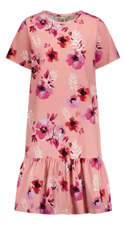 Kaiko Ruffle T-shirt Dress Tropics mekko