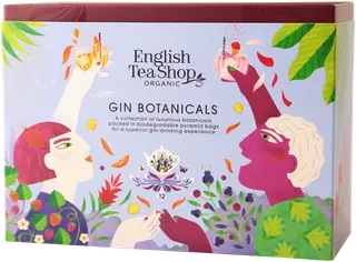 English Tea Shop Luomu teepyramidit Gin Botanicals 12 pss 24 g