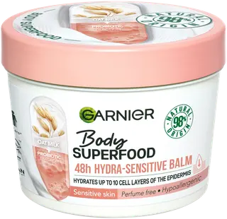 Garnier Body Superfood Oat Milk Hypoallergenic vartalovoide herkälle iholle 380ml