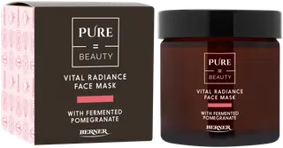 Pure=Beauty Vital Radiance Face Mask with Fermented Pomegranate -kasvonaamio 60 ml