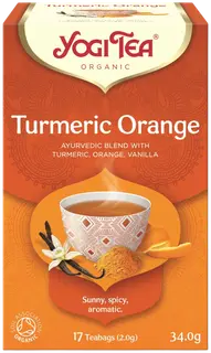 Yogi Tea Turmeric Orange kurkuma-,mauste- ja hedelmätee 17x2g