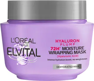 L'Oréal Paris Elvital Hyaluron Plump hiusnaamio kosteutta kaipaaville hiuksille 300ml