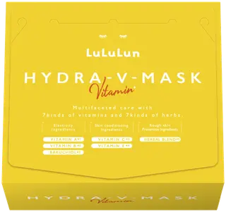 LuLuLun Hydra V-Mask Vitamin Sheet Mask 28-pack kangasnaamio 28kpl
