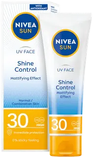NIVEA SUN 50ml UV Face Shine Control Cream SK 30 -aurinkovoide