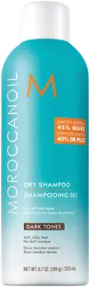 Moroccanoil Dry Shampoo Dark tones JUMBO kuivashampoo 323 ml