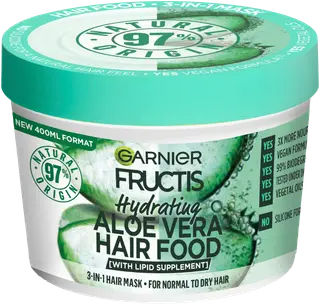 Garnier Fructis Hair Food Aloe Vera hiusnaamio normaaleille hiuksille 400 ml