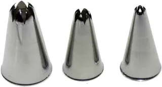 TYLLASETTI 3 kpl suljettu tähti 3,6,8mm