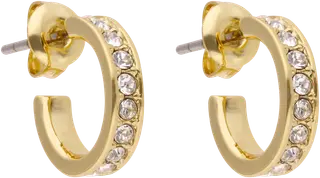 Ted Baker Seenita crystal nano gold korvarenkaat