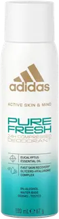 Adidas Pure Fresh Compressed Deo Spray 100 ml, unisex