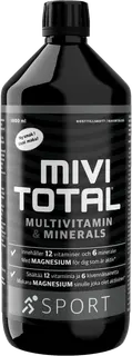 Mivitotal Sport vitamiini-kivennäisainevalmiste 1000 ml