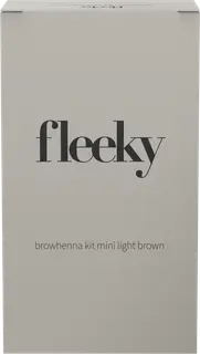 fleeky Browhenna Mini Kit Light Brown kulmaväri setti