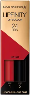 Max Factor Lipfinity 120 Hot