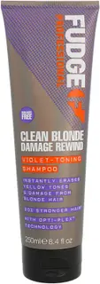 Fudge 250ml Clean Blonde Damage Rewind Violet-Toning Shampoo