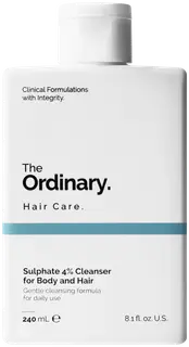 The Ordinary 4% Sulphate Cleanser for Body and Hair suihkugeeli hiuksille ja vartalolle 240 ml