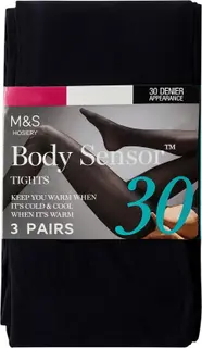 M&S Body Sensor™ 30 DEN sukkahousut 3-pack