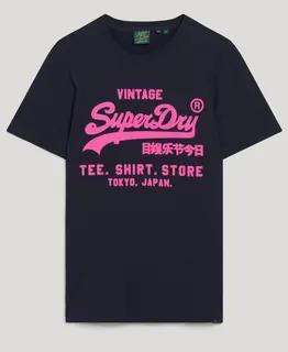 Superdry Neon vintage logo t-paita