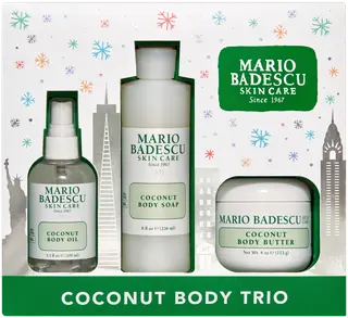 Mario Badescu Coconut Body Trio lahjapakkaus