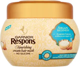 Garnier Respons Argan Richness hiusnaamio erittäin kuiville, vaikeasti hallittaville hiuksille 300ml