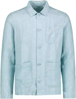 Knowledge cotton apparel Linen paitatakki