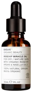 Evolve Organic Beauty Rosehip Miracle Oil Tuhkimo kasvoöljy 30 ml