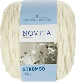 Novita Strömsö 150g 010 LUONNONVALKOINEN