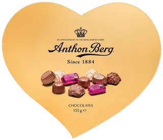 Anthon Berg Kultainen sydänrasia suklaakonvehtilajitelma 155g