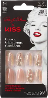Kiss Marilyn Monroe x Kiss nails kynsisetti, Golden Age 28kpl