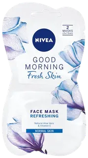 NIVEA 2x7,5ml Good Morning Fresh Skin Refreshing Face Mask  -kasvonaamio